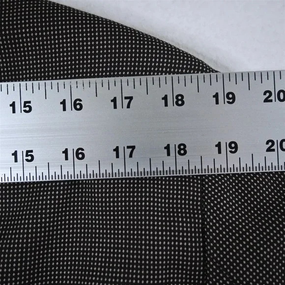 Armani Collezioni 40R Brown‎ Pin Dot 100% Wool Italy Blazer Jacket Sport Coat